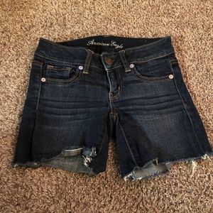 AE Jean shorts, free gift with purchase!